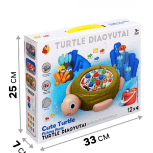 Cute Turtle Fishing Game Toy – Magnetic Fishing Playset