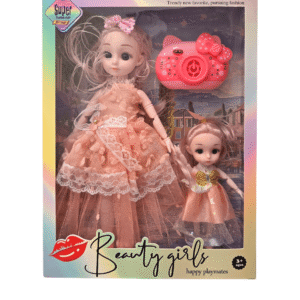 Super Beauty Girls Duo: Dream Princess Doll Set with Camera Accessory