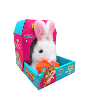 Electronic Plush Bunny Toy – Carrot Edition