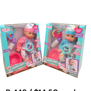 Drink & Wet Baby Doll Set – B-149