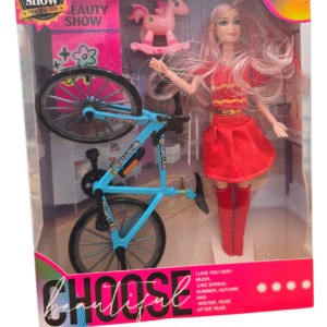 Fashion Doll with Bicycle – B-159