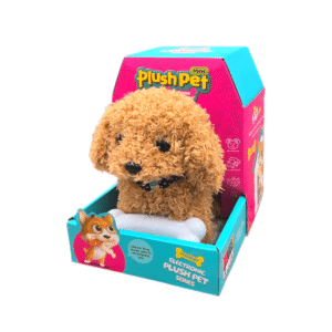 B-166 Electronic Plush Puppy Toy