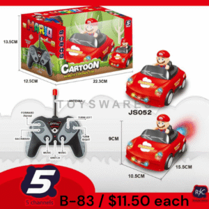 RC Cartoon Car with Music & Lights – B-83