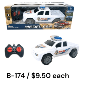 RC Police Model Car – Action Patrol Vehicle
