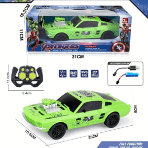 Avengers Hulk RC Racing Car – High-Speed Remote Control Toy