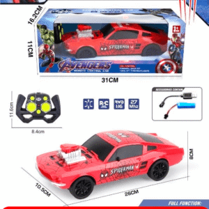 Avengers Spider-Man RC Racing Car – High-Speed Remote Control Toy