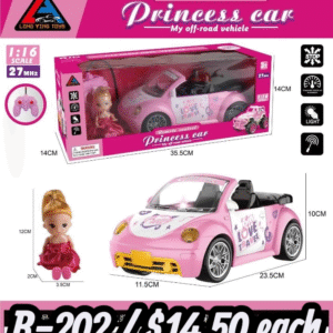 RC Princess Car with Doll – B-202