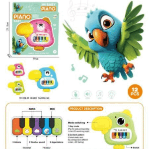Baby Piano Parrot Toy