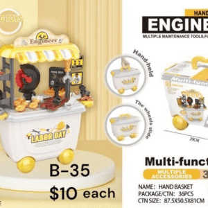 Zeming Toys Hand Basket Engineer Play Set (B-35)