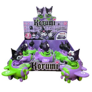 Kuromi Press & Slide Airplane Toy Set (B-86)