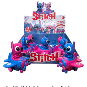 Stitch Press & Slide Airplane Toy Set(B-87)