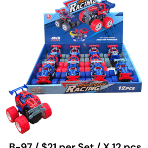 B-97 High Speed Racing 4WD Friction Power Monster Cars