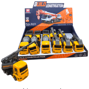 Build Constructor Pull Back Construction Truck Set (B-101)