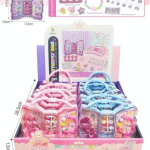 DIY Butterfly Bag Jewelry & Beauty Play Set (B-74) – Kids Beads and Accessories Kit